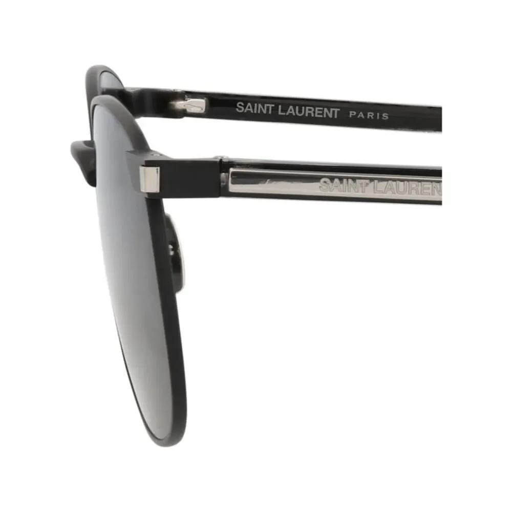 Saint Laurent Round-Frame Metal Sunglasses Multi Unisex-Adult